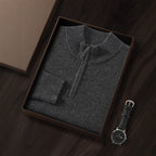 Cashmere Zip Sweater