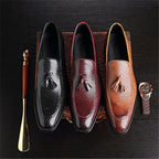 Chequered Loafers