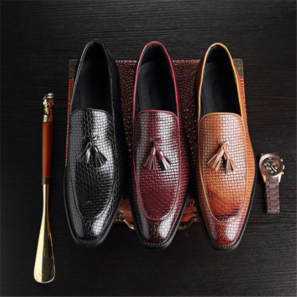 Chequered Loafers