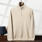 Cashmere Zip Sweater